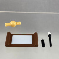 Playset #10: Chinese Study A Caligraphy scroll, brush and stand