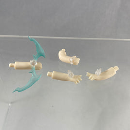 398 -Seira's Crystal Bow With Arms with Crystal Effect Pieces