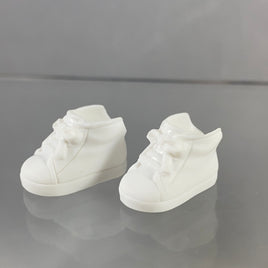 ND119 & ND120: Gym Uniform White High Top Sneakers