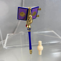 1480 -Karyl's Chaos Grimoire Book on Sceptre (Holder & Stand)