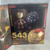 543 -Iron Man Mark 43:Hero's Edition + Ultron Sentries Set Complete in Box (Missing Booklet)