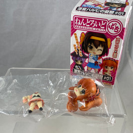 Nendoroid Petite -Mikuru Asahina with Peace Sign Hand Haruhi Suzumiya #01
