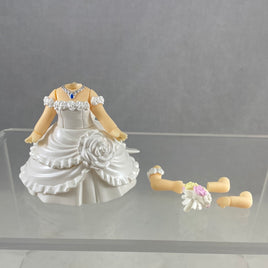 1664 -Tsukasa's Wedding Dress with Bouquet