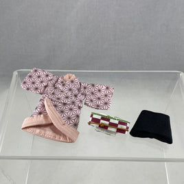 ND65 -Nezuko's Kimono, Obi, and Underwear