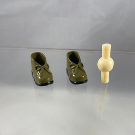Nendoroid Doll Shoes Set #1: Olive Tie Shoes