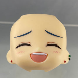 1640-3 -Momo's Closed-Eye, Blushing Smile