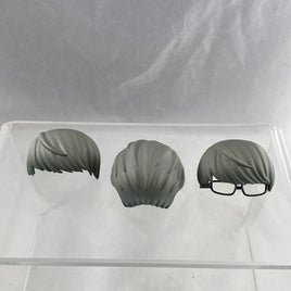 1607 -Persona4 Golden Hero's Hair with Alternate Frontpiece with Eyeglasses