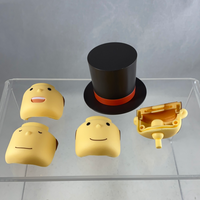 1076 -Professor Layton Faces & Hat (Complete Head)