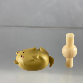 1283 -Japan's Dog, Pochi-Kun, Laying On His Back