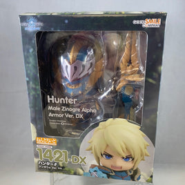 1421-DX -Hunter Male Zinogre Alpha Armor Ver. Complete in Box