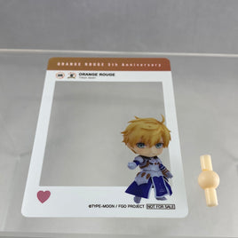 Fate Grand/Order -Saber/Arthur Pendragon (842) Orange Rouge 5th Anniversary  Clear Card