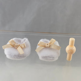 Cu-poche Extra -Kemono Friends Serval's Fabric Shoes with Bows