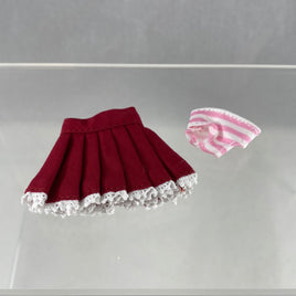 [ND46] Doll: Catgirl Maid: Sakura's Skirt with Striped Panties