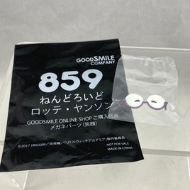 859 -Lotte GSC Preorder Bonus Closed Eye Eyeglasses