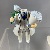 1051 -Saber/Arthur Pendragon: (Opt. 1) White Rose Vers. Suit with Flowers
