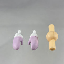 Nendoroid/Figma Bonus Item Scarf -Lavender Figma Mittens