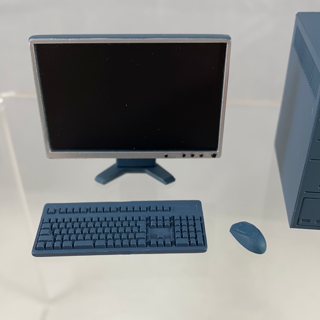 Computer Pc Playset Playset #1 -School Life Set B: Desktop Computer (Tower, Monitor, Keybo ...