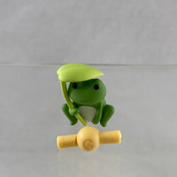 Cu-poche Extra -Rainy Days Frog Figure with Leaf Umbrella