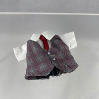[ND57] Doll: Plaid Suit -Shirt with Vest