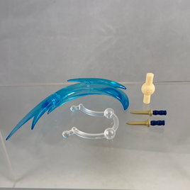 1284 -Hunter Female Nargacuga Alpha Armor's Carving Knives with Thrown Knife Effect Piece