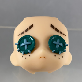 1253-1 -Gardener/Emma Wood's Standard Frown with 3D Button Eyes