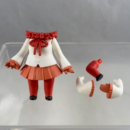 857 -Japanese Crested Ibis' Dress With Fluffy Tail