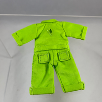 [ND33] Doll: Colorful Coverall Set GREEN Coveralls