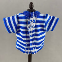 [ND44] Doll: Overalls (Boy) Striped T-shirt