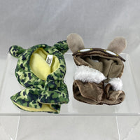Gashapon -Fabric Bunny-Style Hood with Cape (Pick 1 of 2 Styles)