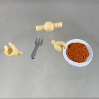 Cu-poche -Carpaccio or Pepperoni's Plate of Spaghetti with Fork