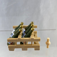 Dollhouse Miniature -Wooden Wine Rack