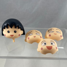 1500 -Chibi Maruko Chan Hair & Faceplates