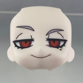 1622-2 -Lucifer's Smirking, Arched Eyebrow Face