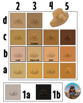 Neck joint and peg for post-300 Faceplate